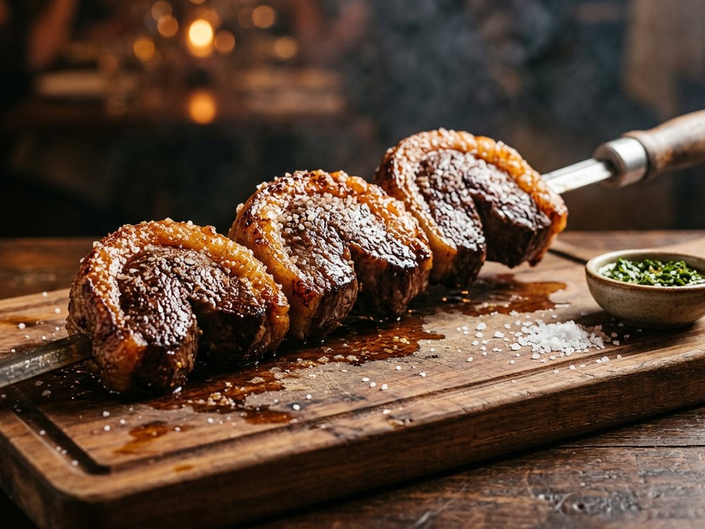 Picanha, served whole