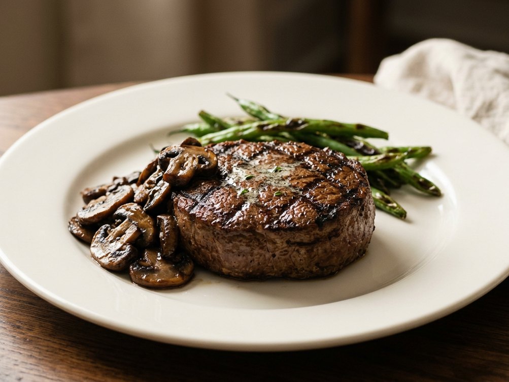 Top sirloin, served whole